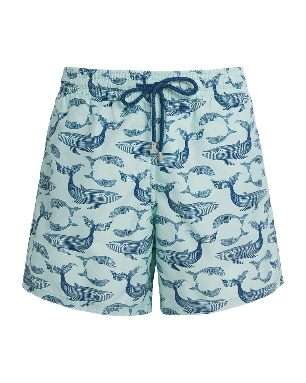 Vilebrequin Blue Whale Print Moorea Swim Shorts for men