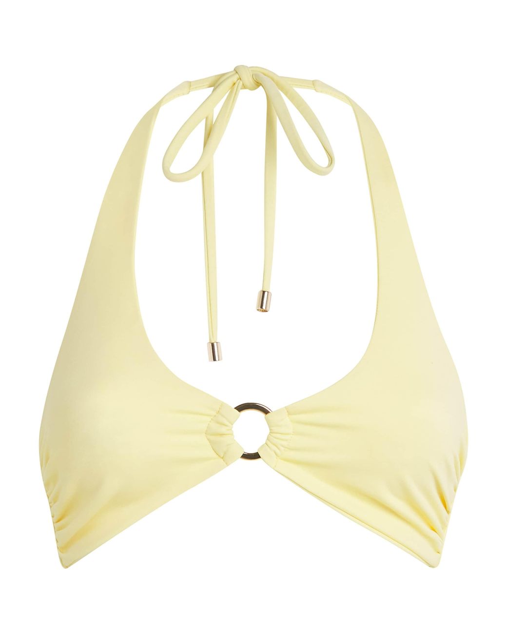Away That Day Metallic Sorrento Bikini Top
