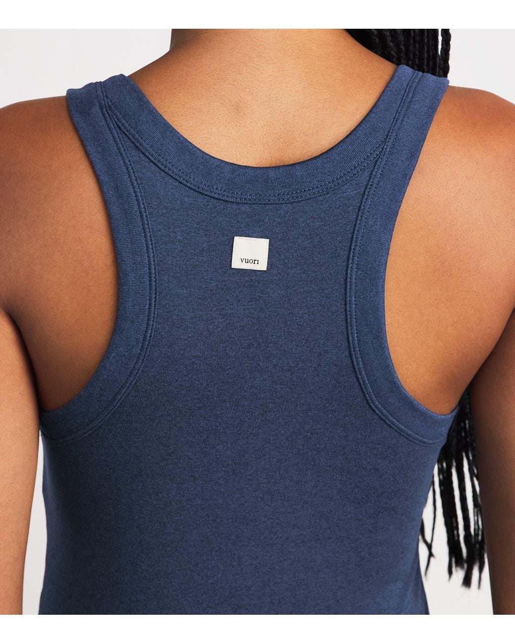 vuori Blue Energy Racerback Tank Top