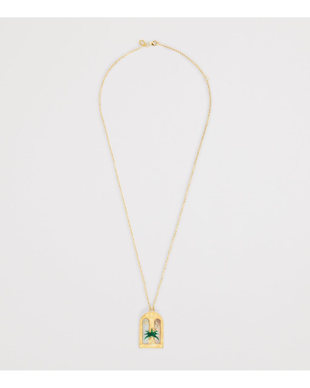 L'Atelier Nawbar Metallic And Diamond Dusk To Dawn Necklace