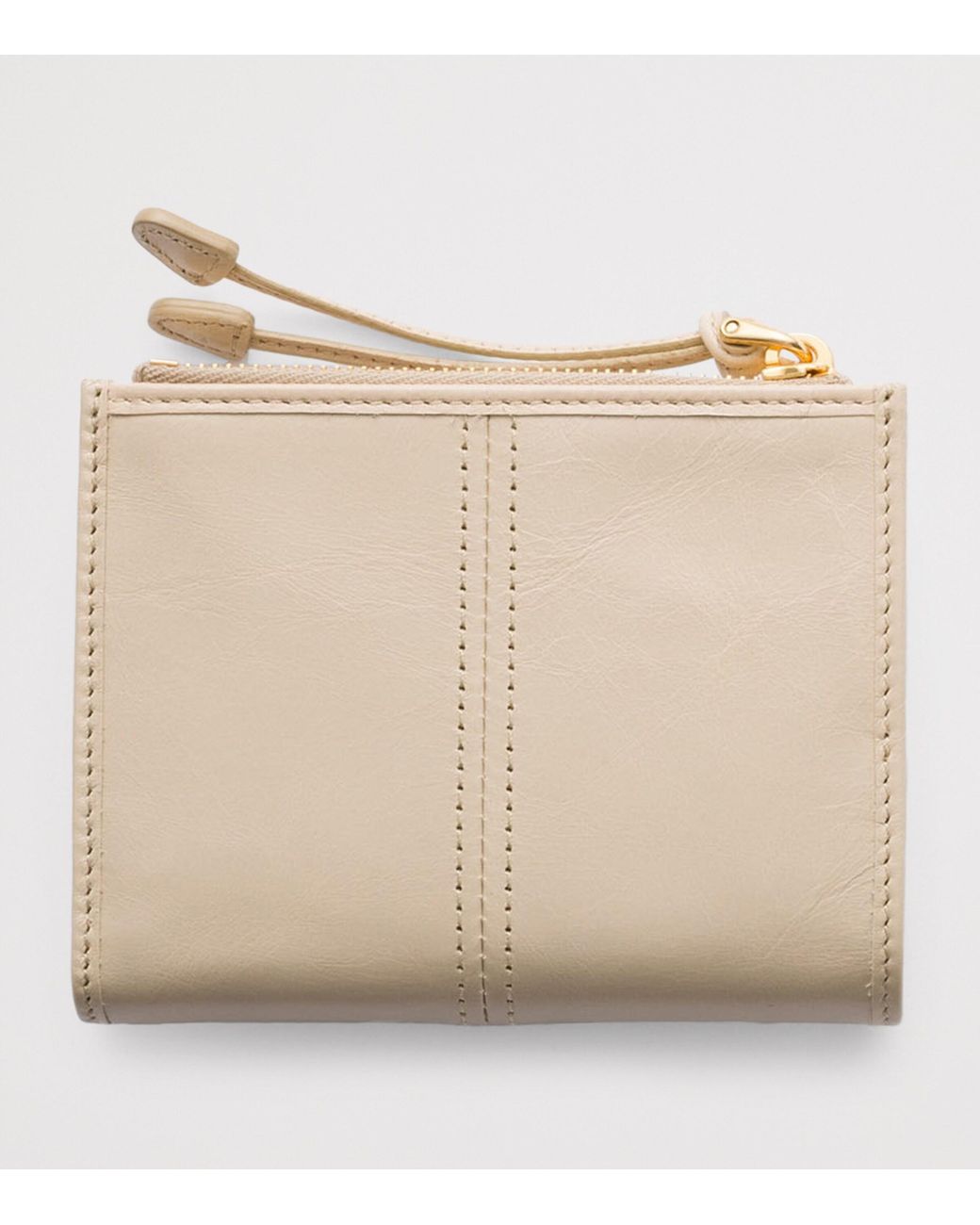 Prada Natural Small Leather Wallet