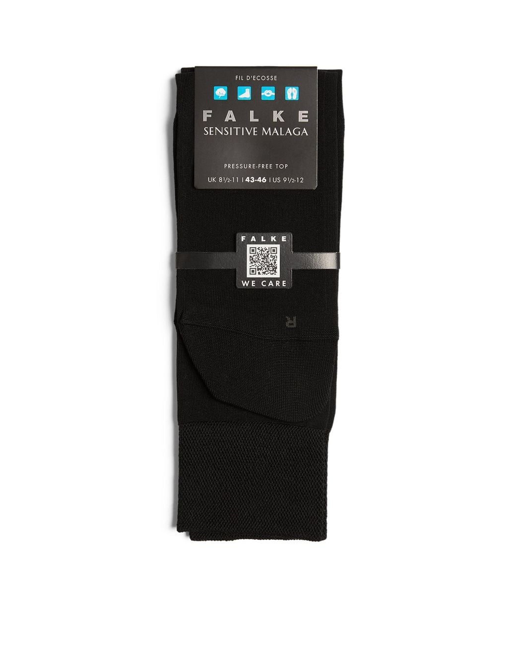 Falke Black Sensitive Malaga Socks for men
