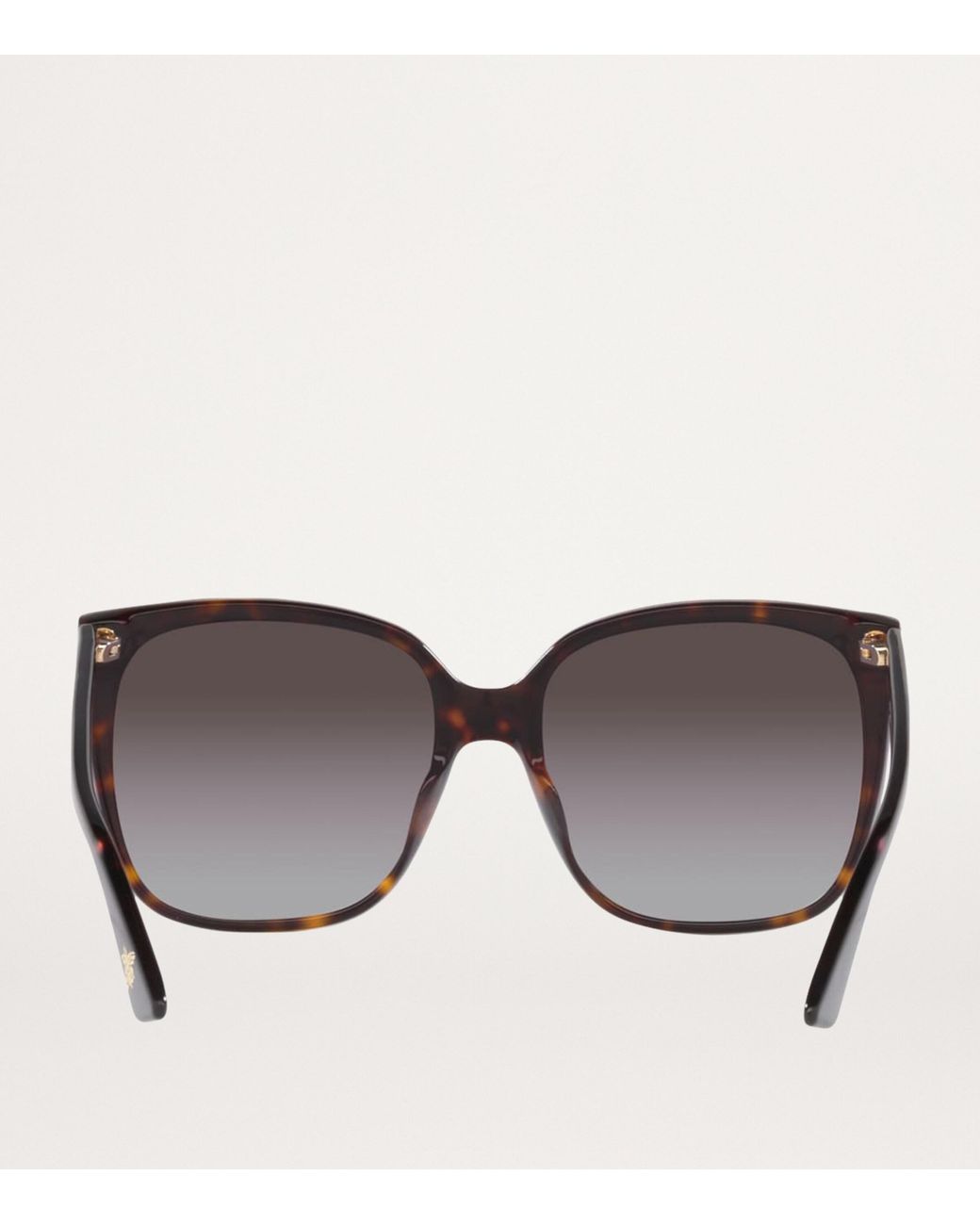 Gucci Brown Acetate Square Sunglasses