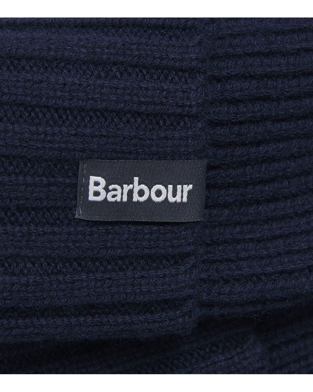 Barbour Blue Wool-Cashmere Danforth Beanie for men