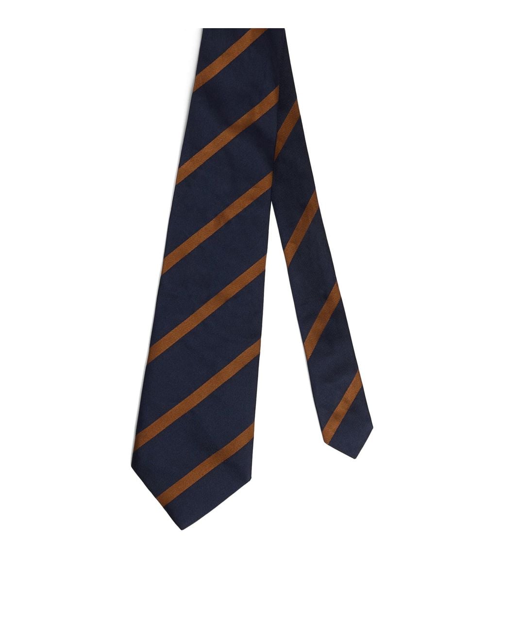 Dunhill Blue Silk Printed Tie for men