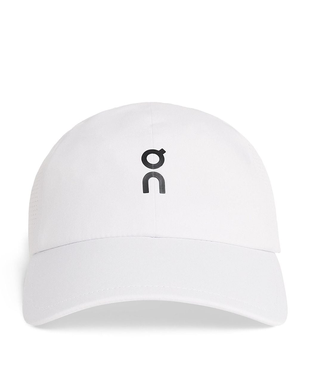 On Shoes White Perforated Court Baseball Cap for men