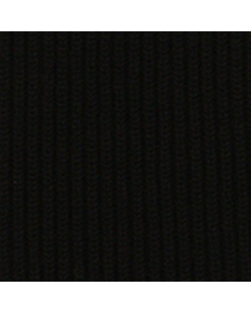 Dolce & Gabbana Black Wool-Cashmere Rib Scarf