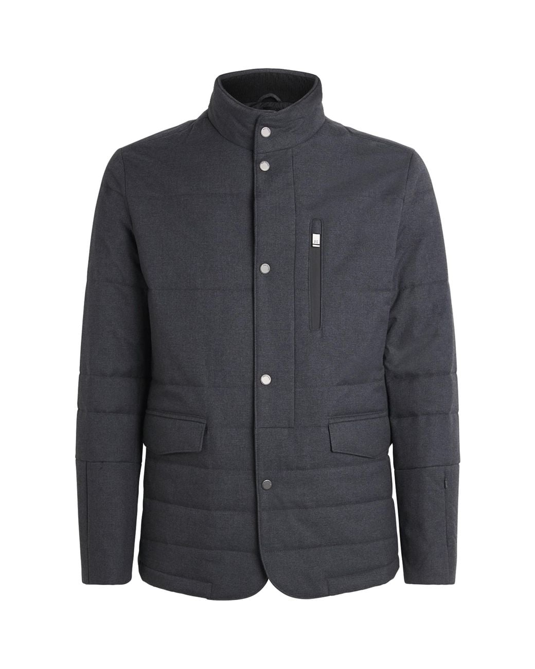 Pal Zileri Blue Padded Jacket for men