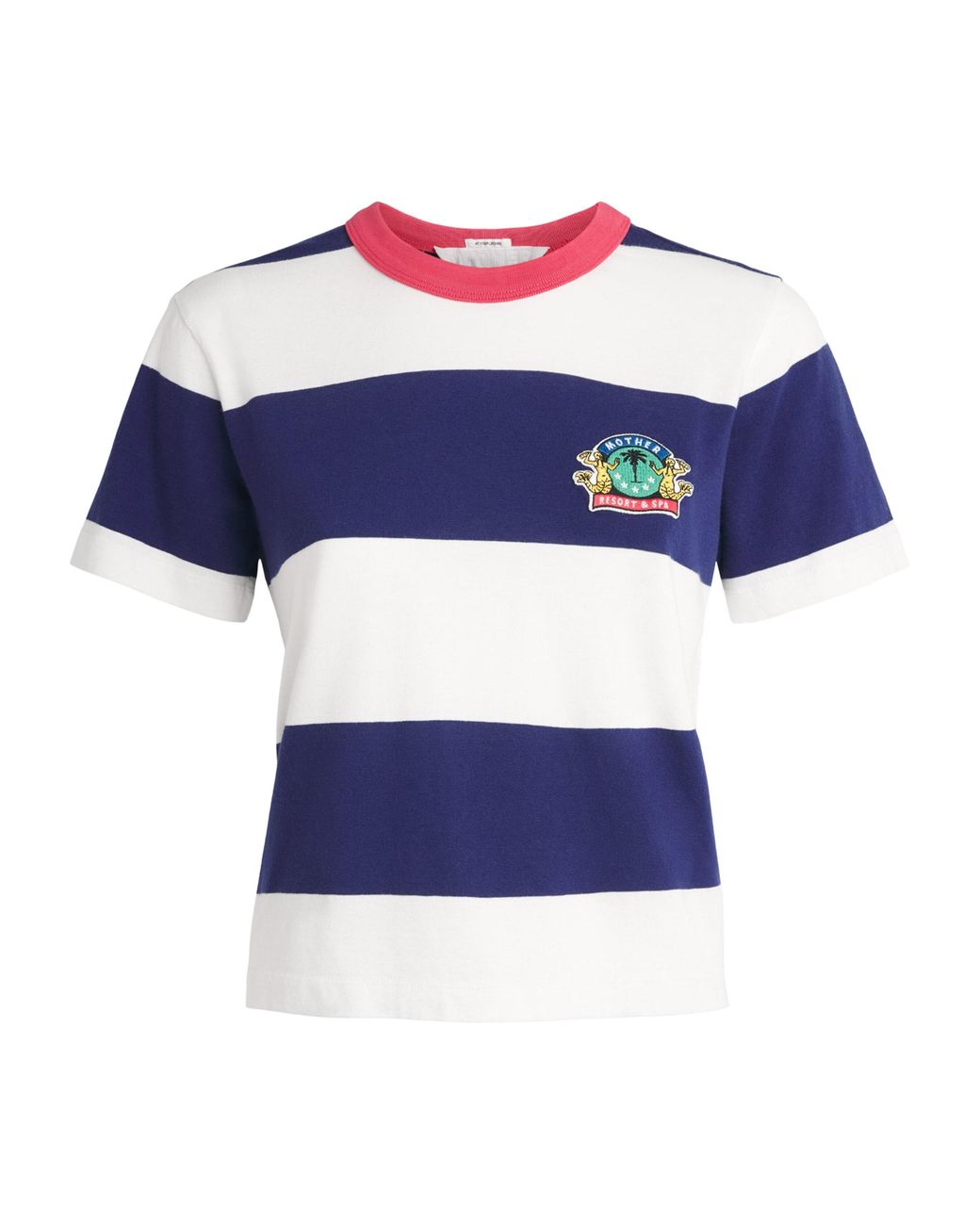 Mother Blue Cotton Goodie Goodie T-Shirt
