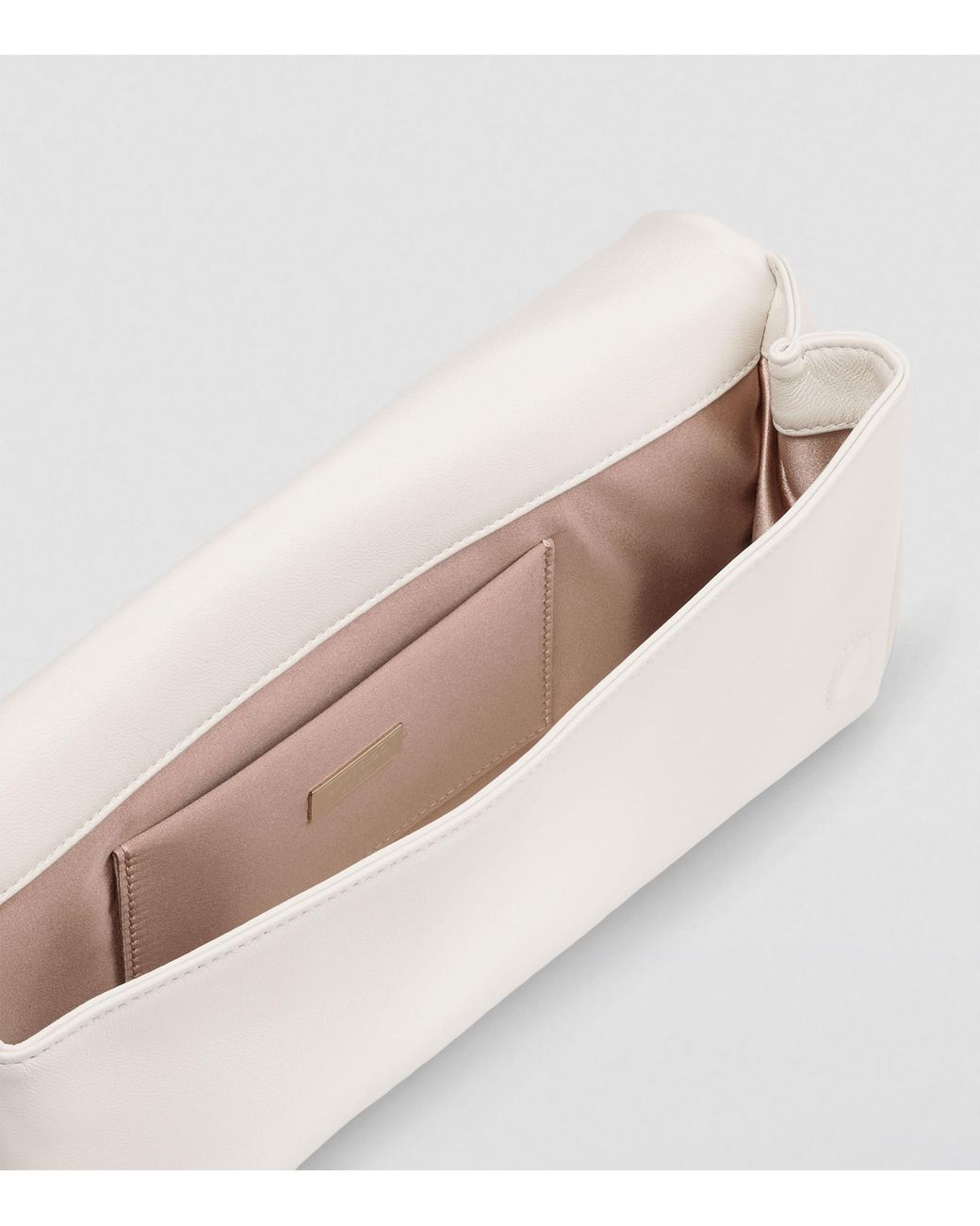 Jimmy Choo Natural Leather Xandra Clutch