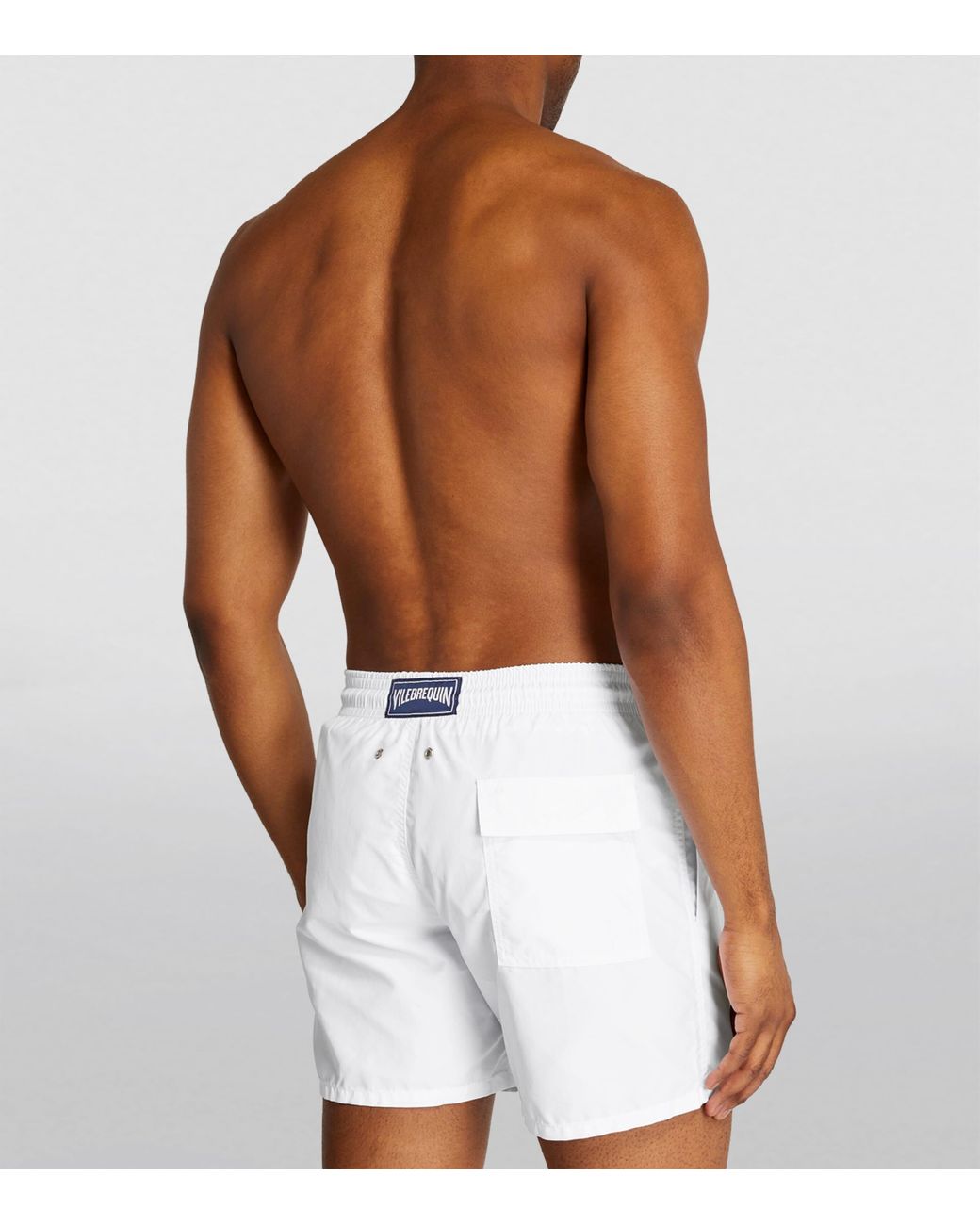 Vilebrequin White Recycled Moorea Swim Shorts for men
