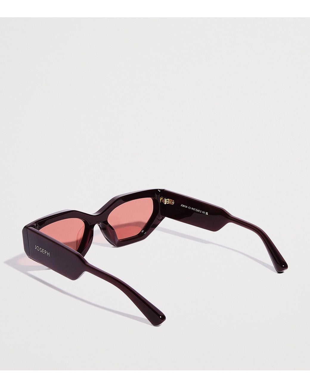 Joseph Pink Cat Eye Souk Sunglasses