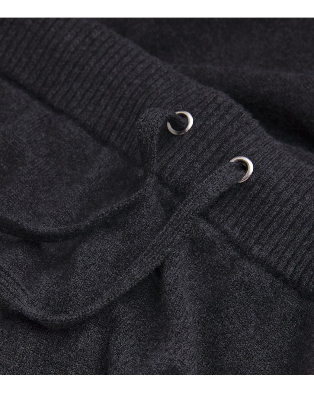 Derek Rose Black Cashmere Finley Sweatpants for men