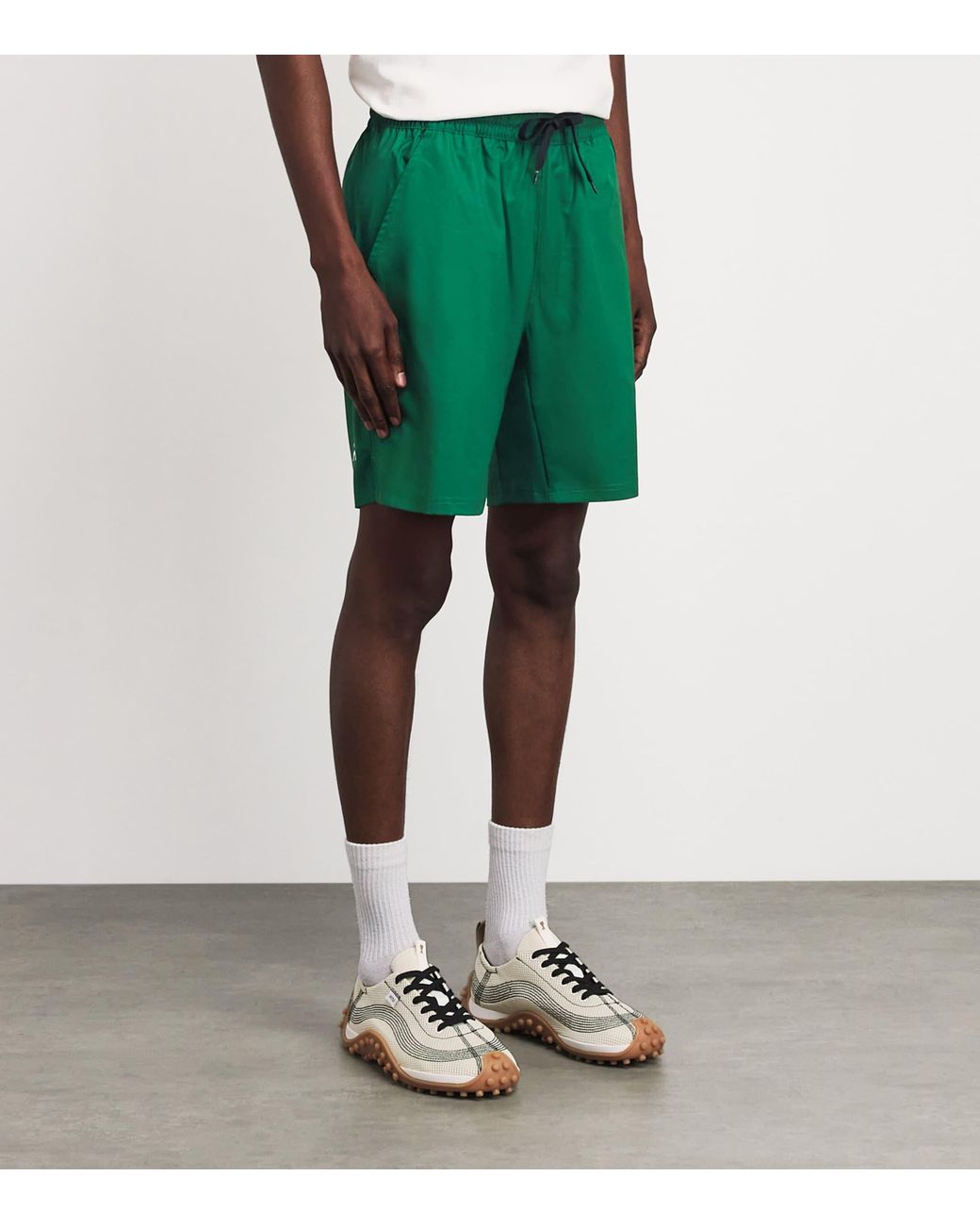 Pulco Studios Green Cancun Shorts for men