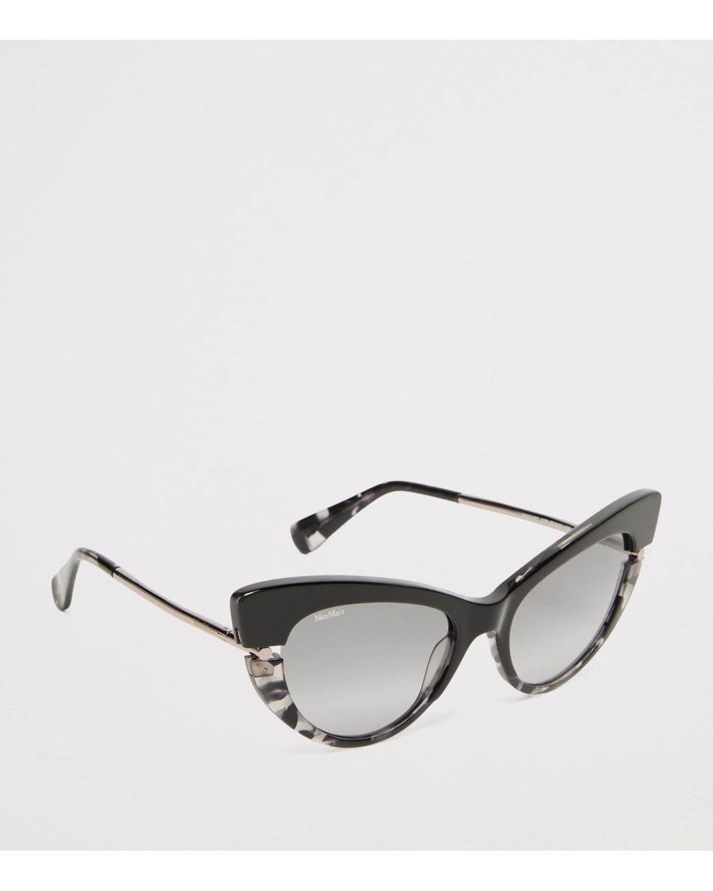 Max Mara Brown Speckled Cat Eye Sunglasses
