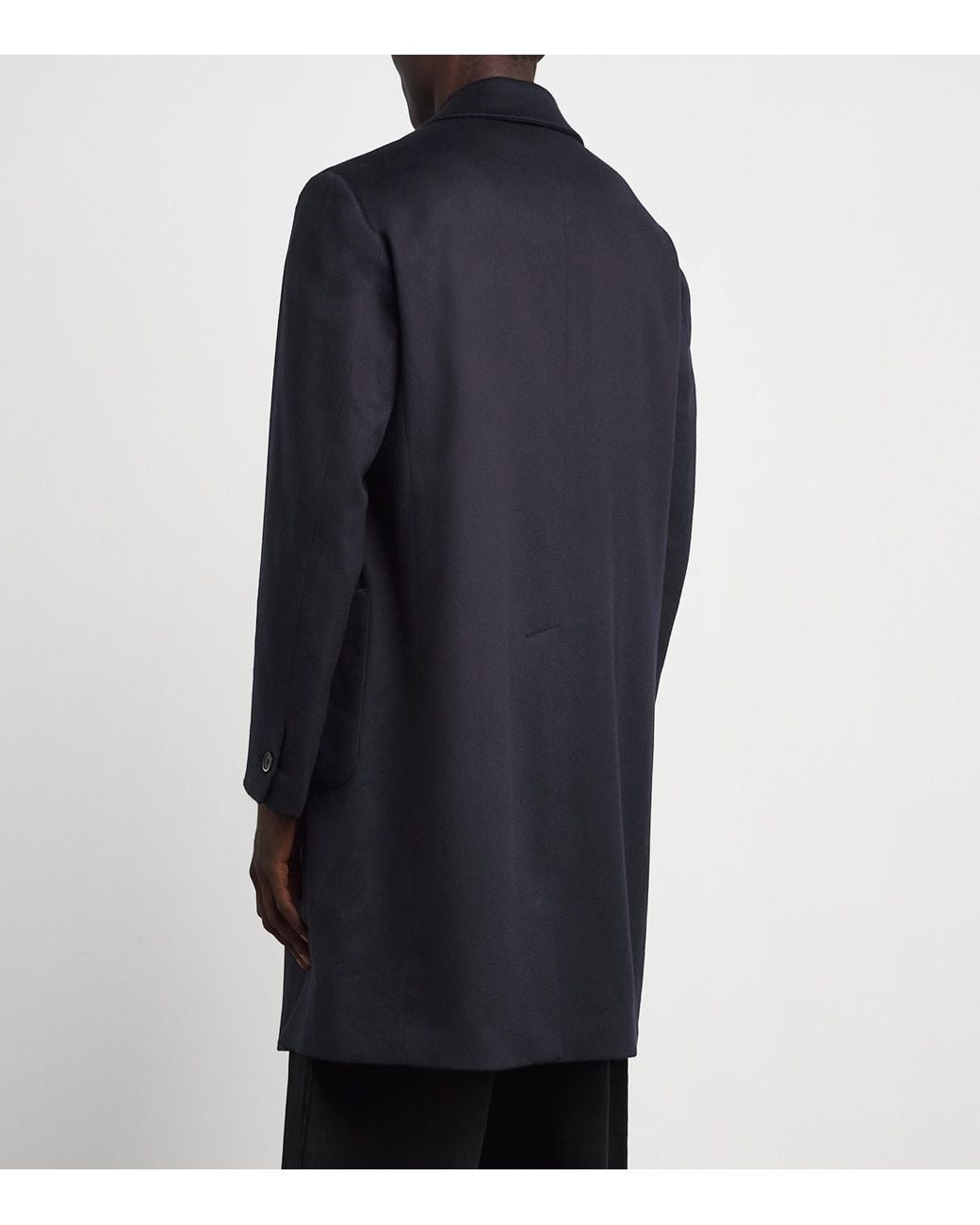 Barena Blue Cashmere Overcoat for men