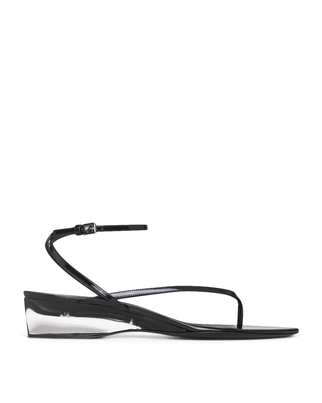 Alaïa White Tongs Wedge Sandals 30