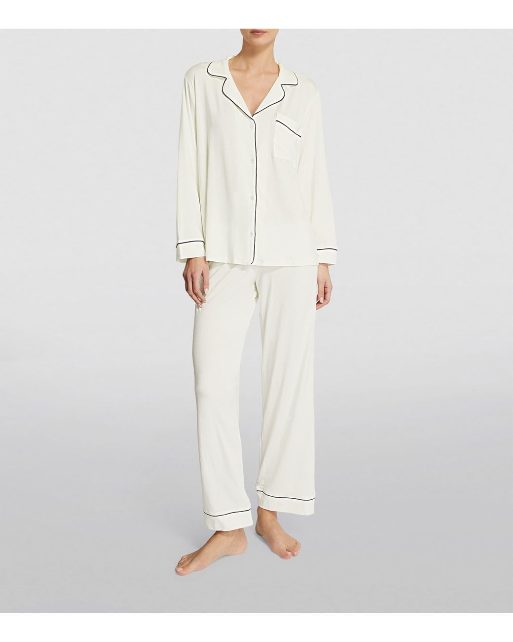 Eberjey White Gisele Pyjama Set