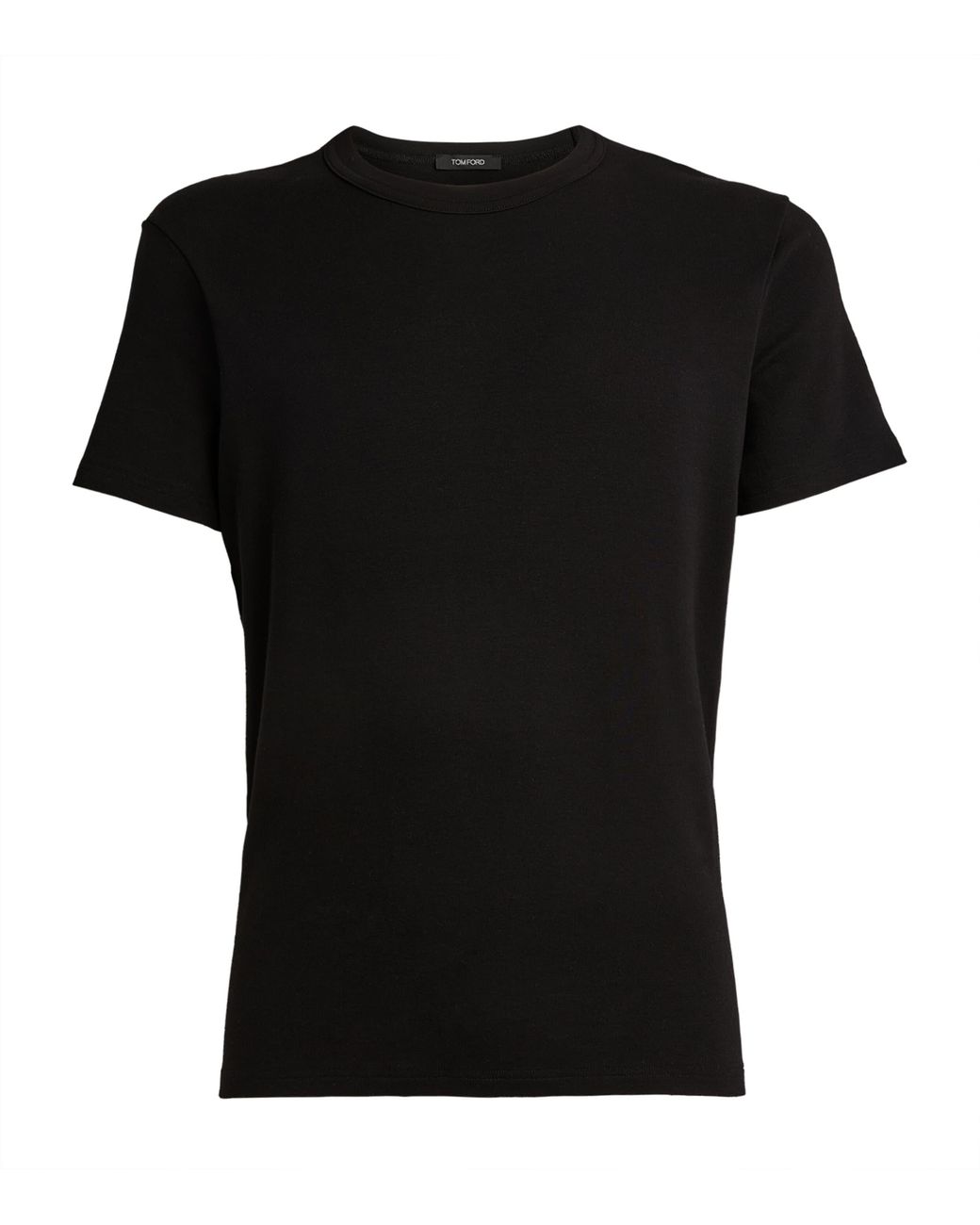 Tom Ford Black Stretch-Cotton T-Shirt for men