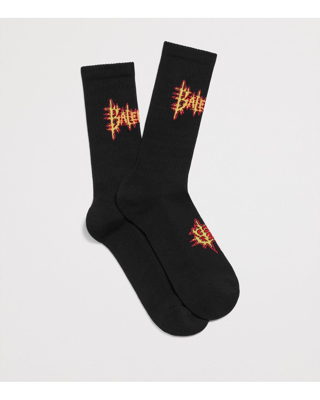 Balenciaga Black Sacré Cœur Socks for men