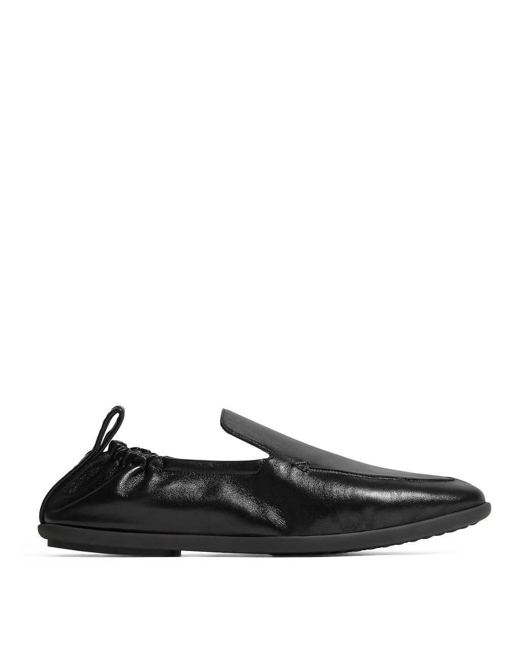 Bottega Veneta Black Nappa Leather Dawson Loafers for men