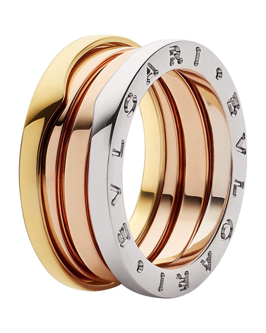 BVLGARI Pink Rose, And B.Zero1 Ring