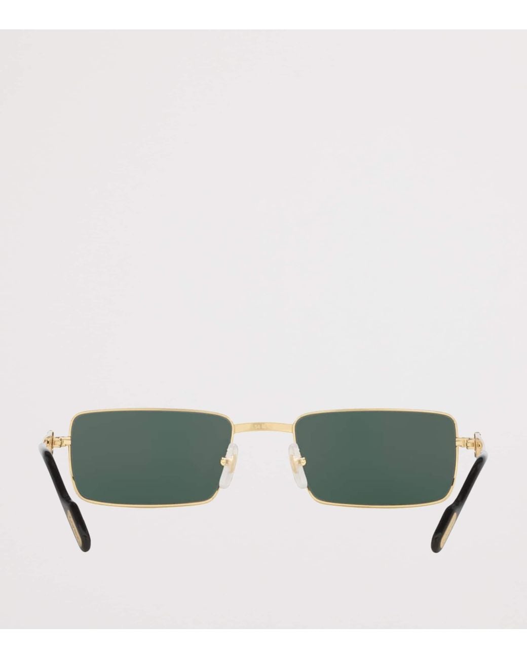 Cartier Green Ct0501S Rectangular Sunglasses
