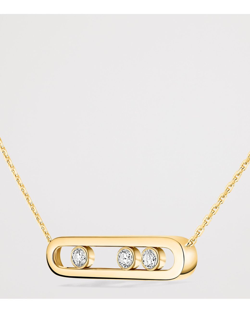 Messika Metallic Move Classique And Diamond Necklace