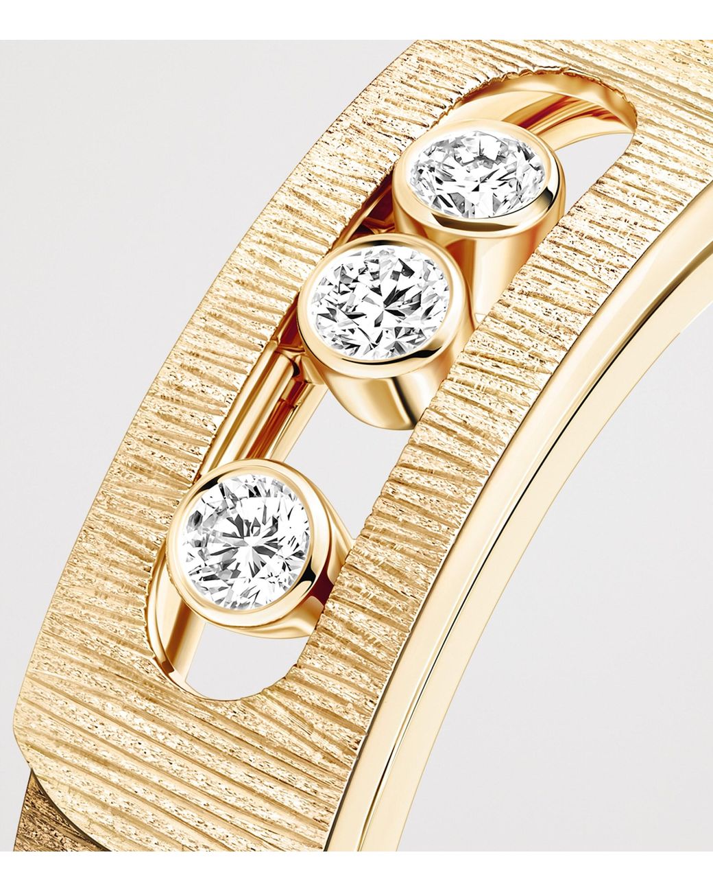 Messika Metallic Move Noa Diamond And Chiselled Ring