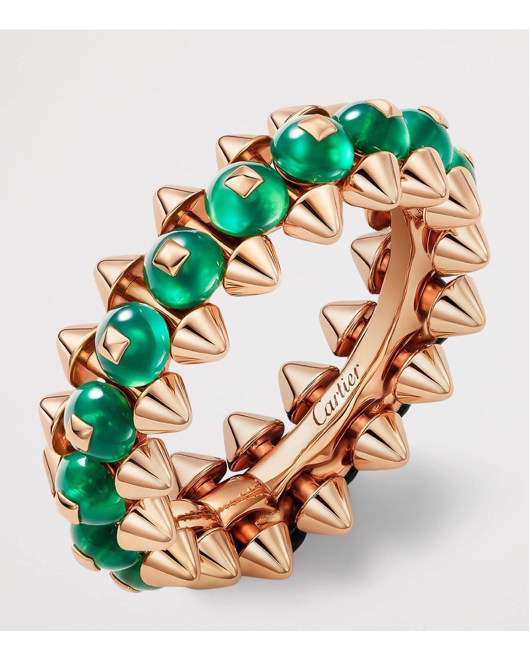 Cartier Green And Agate Clash De Ring
