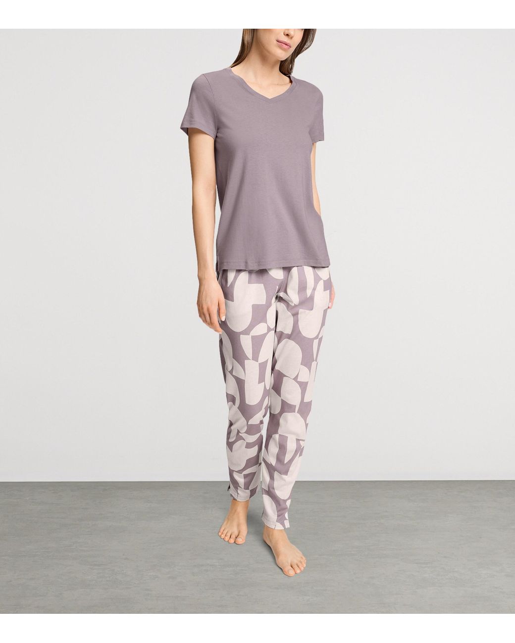 Hanro Purple Sleep & Lounge T-Shirt