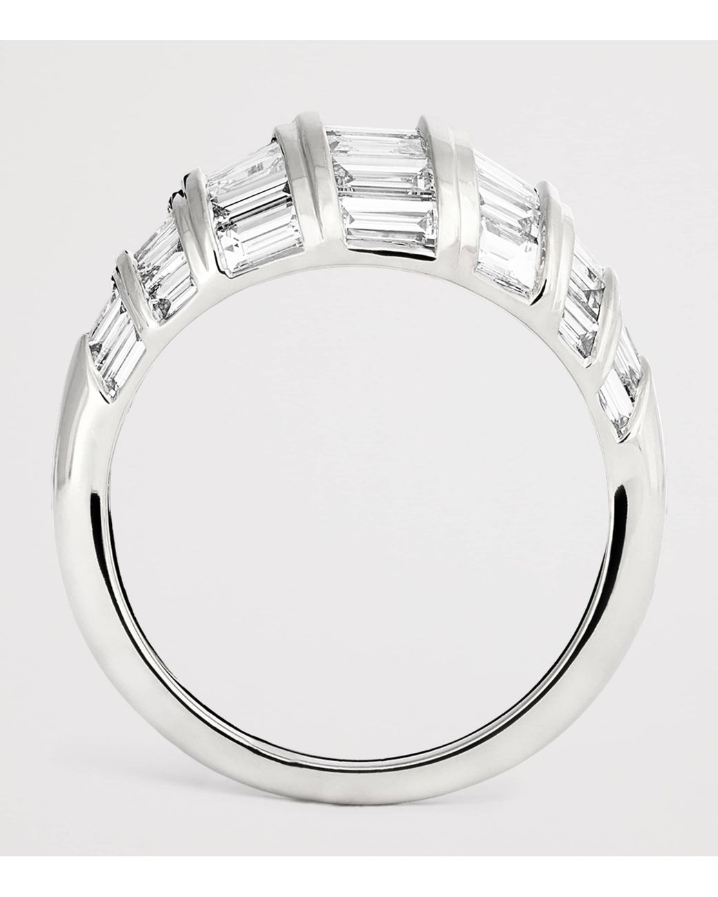 Anita Ko Gray And Diamond Domed Zoe Ring