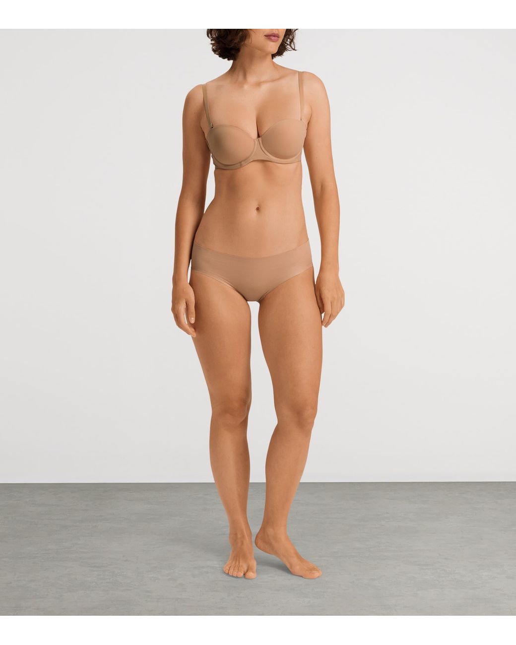 Hanro Natural Invisible Cotton Midi Briefs