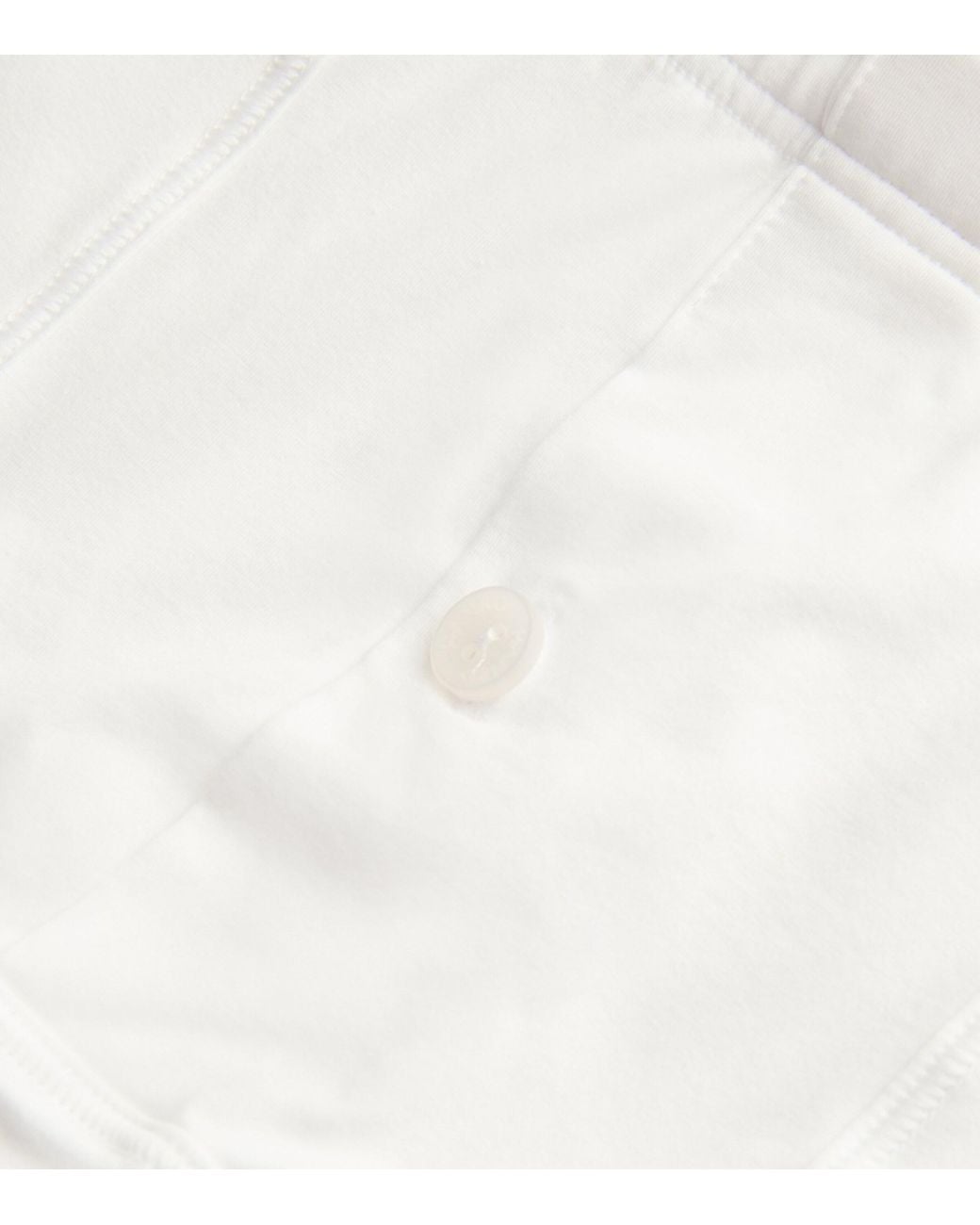 Hanro White Cotton Sensation Butterfly Trunk for men