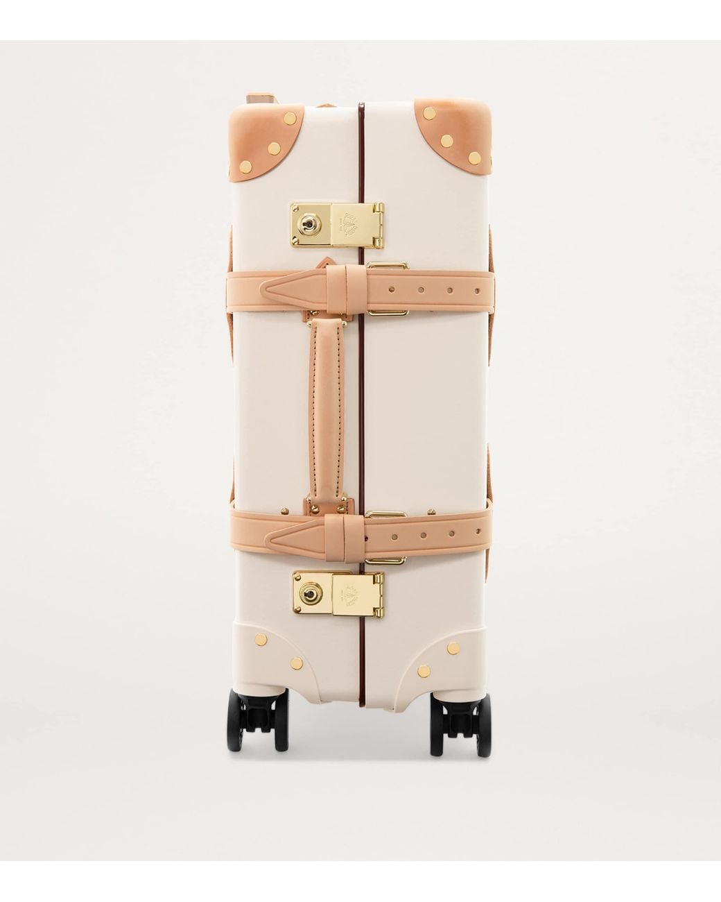 Globe-Trotter White Safari 4-Wheel Suitcase