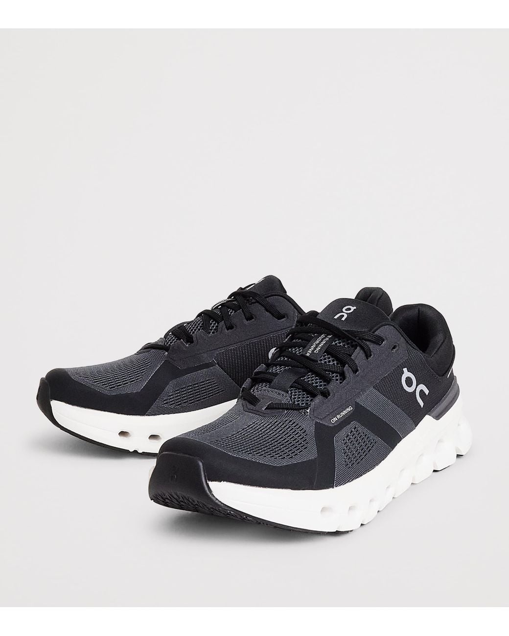 On Shoes Black Cloudrunner 2 Trainers for men