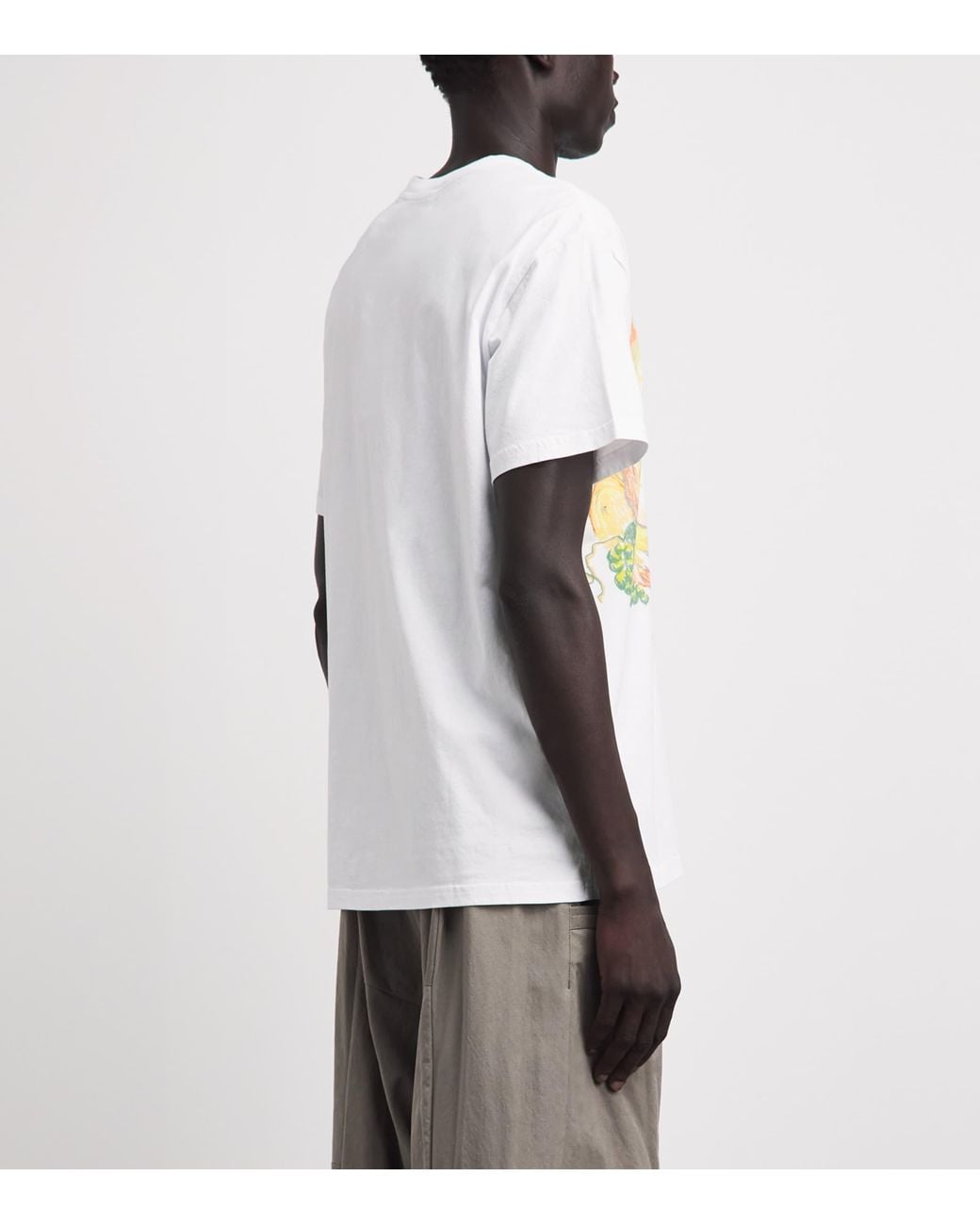 Vivienne Westwood White Organic Cotton Monkeys T-Shirt for men