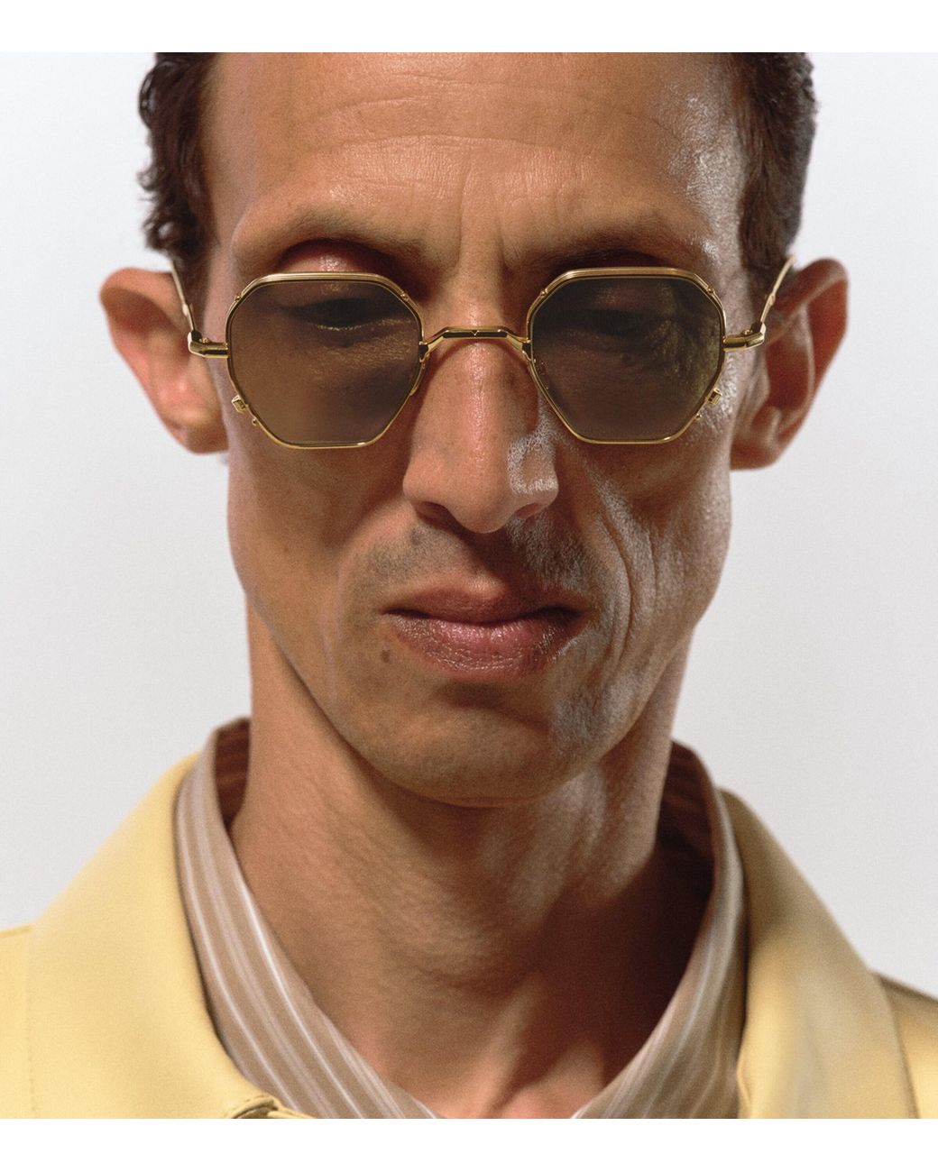 Jacques Marie Mage Green Titanium Verlaine Sunglasses for men