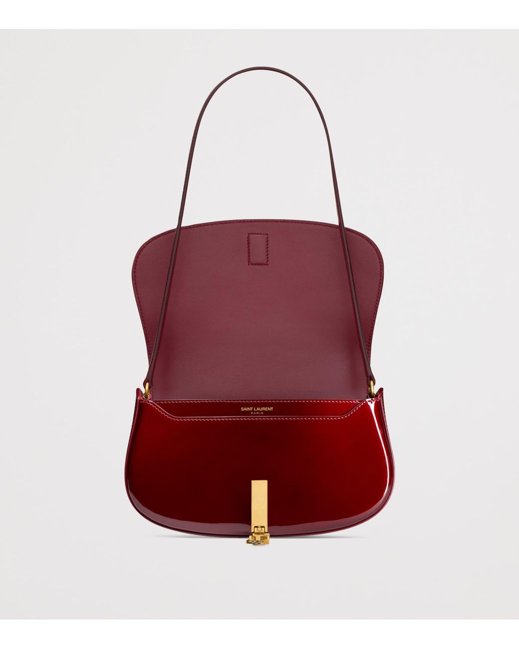 Saint Laurent Red Mini Voltaire Bag