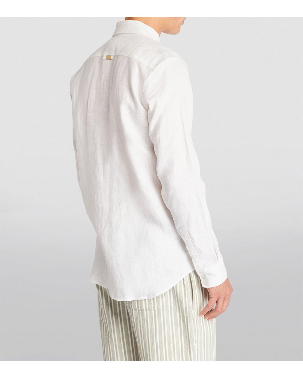 CHE White Linen Shirt for men