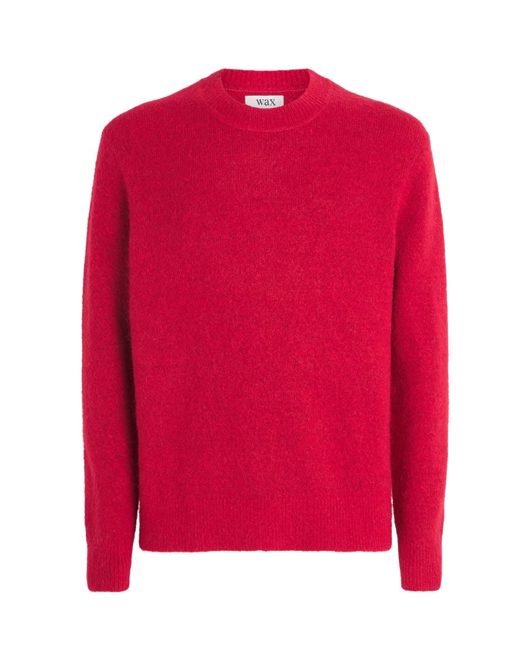 Wax London Red Wool-Blend Wilde Sweater for men