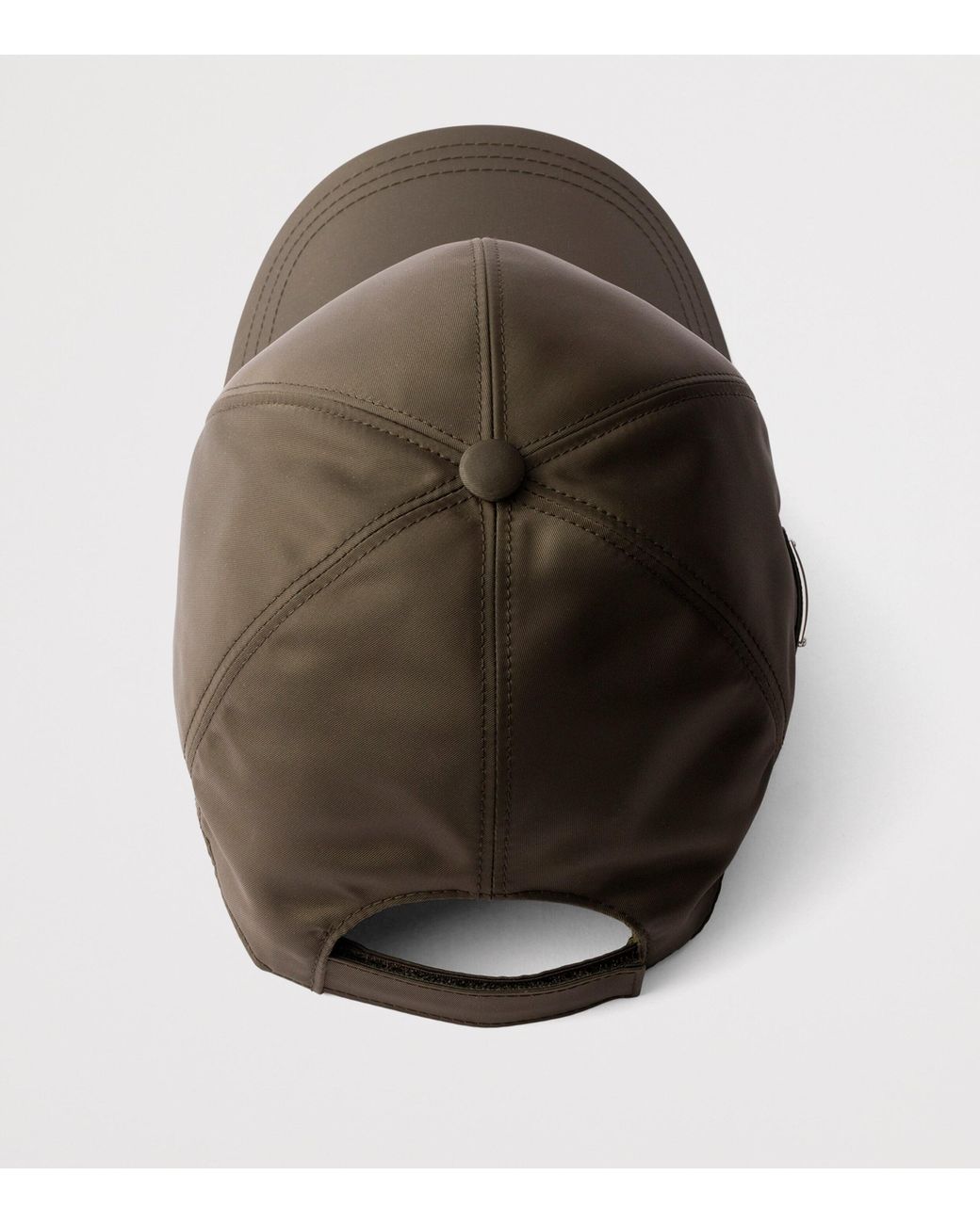 Prada Green Re-Nylon Baseball Cap for men