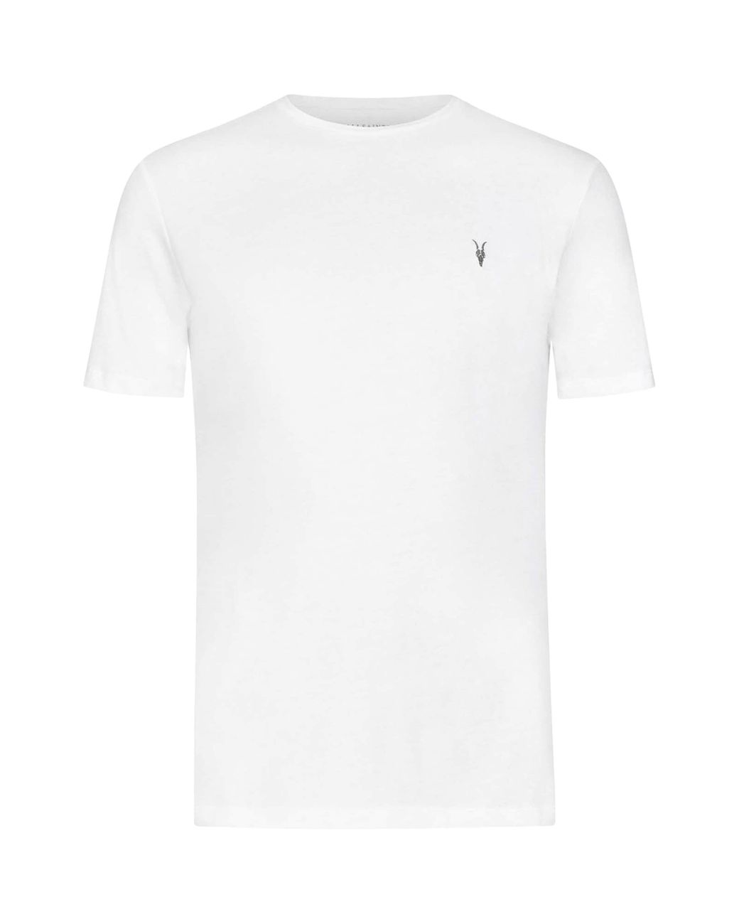 AllSaints White Organic Cotton Brace T-Shirt for men