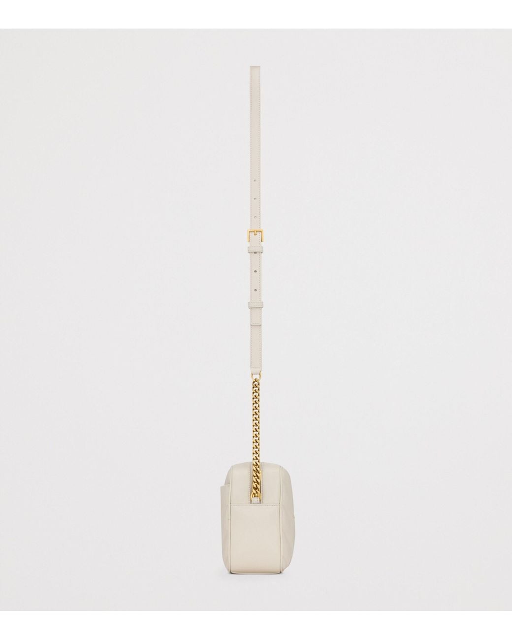 Saint Laurent Natural Leather Loulou Camera Bag