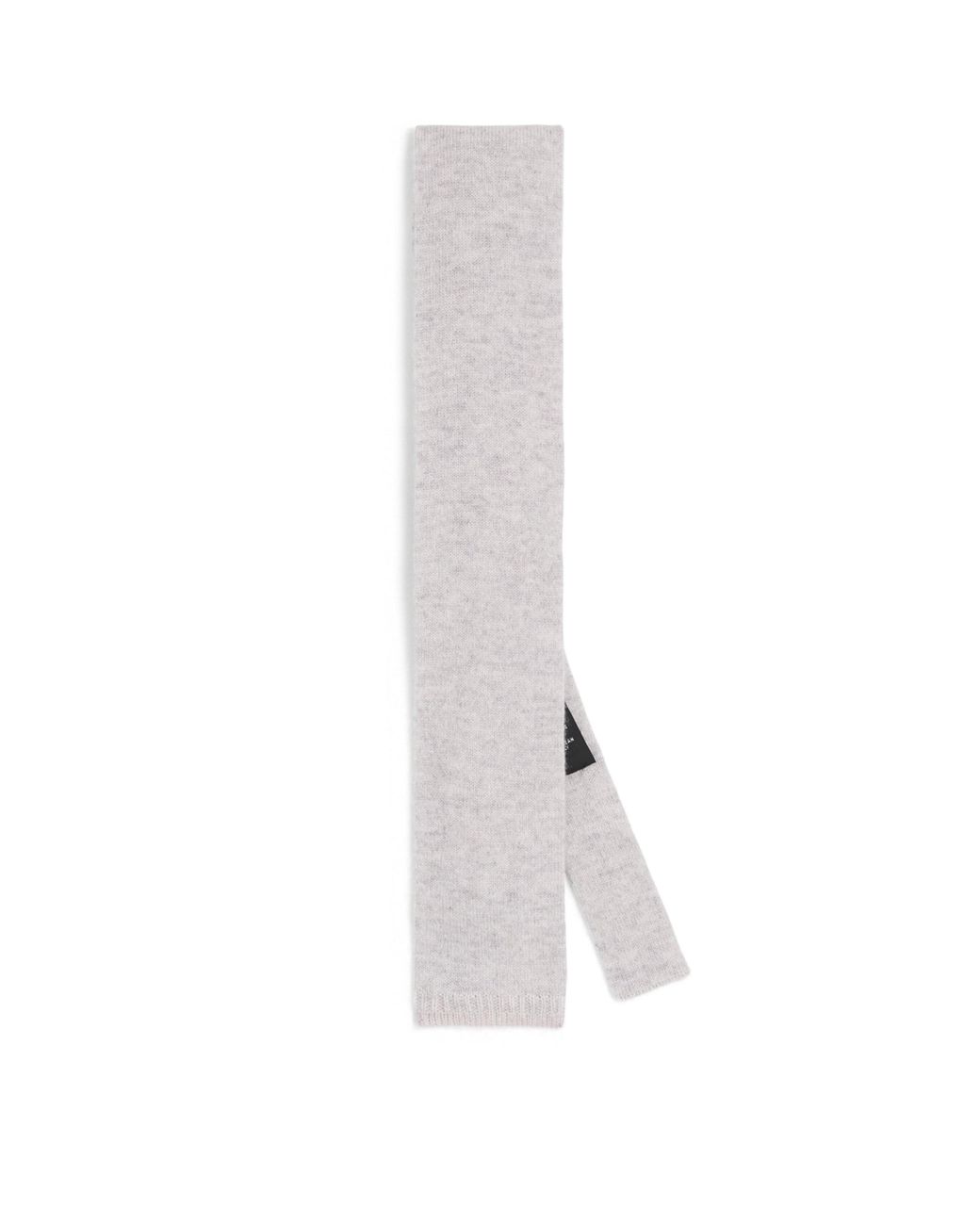 Eleventy White Cashmere Knitted Tie for men