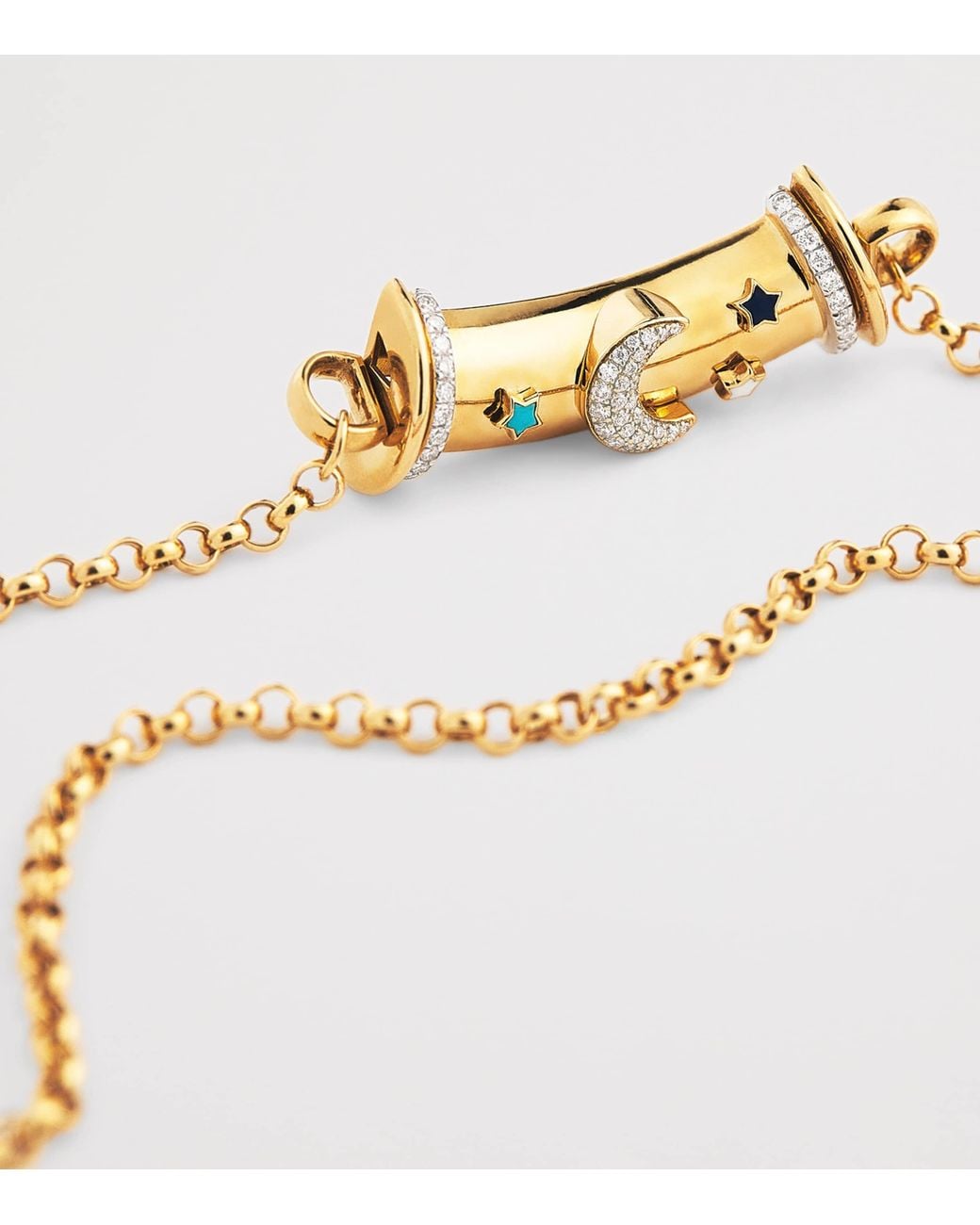L'Atelier Nawbar Metallic And Diamond Lot N*91 Warrior Necklace