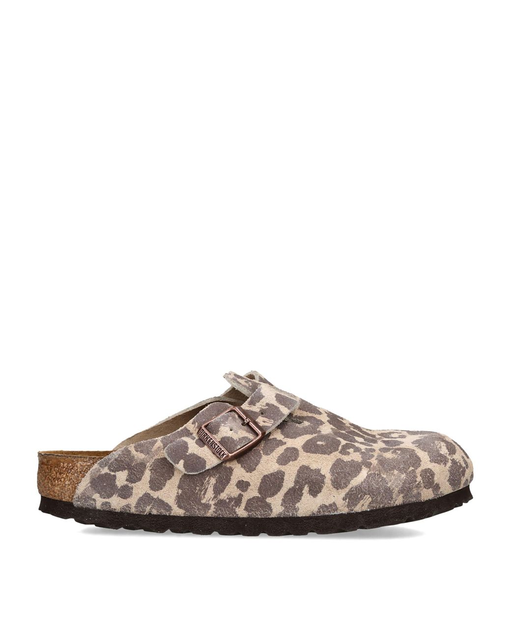 Birkenstock Brown Suede Boston Clogs
