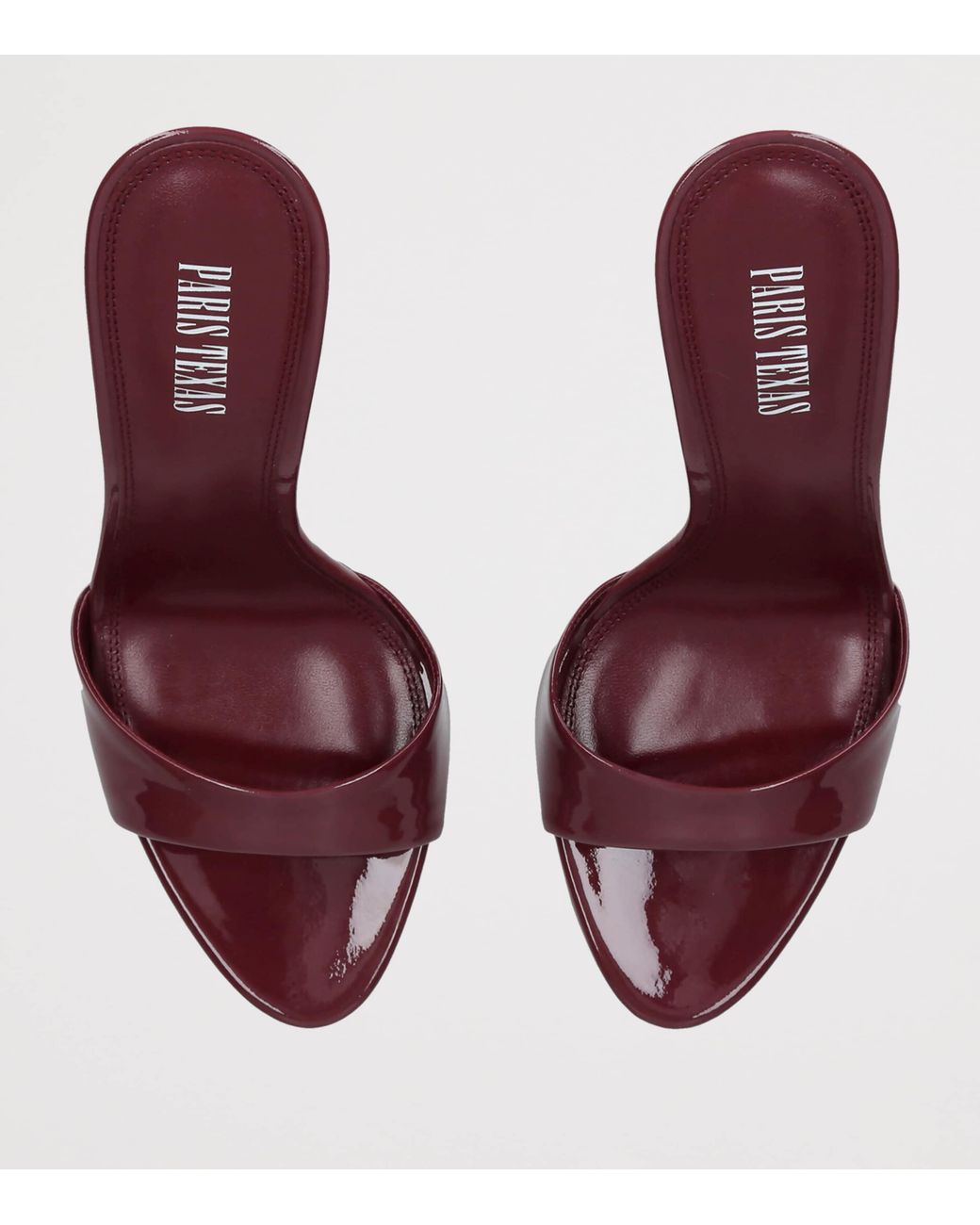 Paris Texas Pink Patent Leather Lidia Mules 105