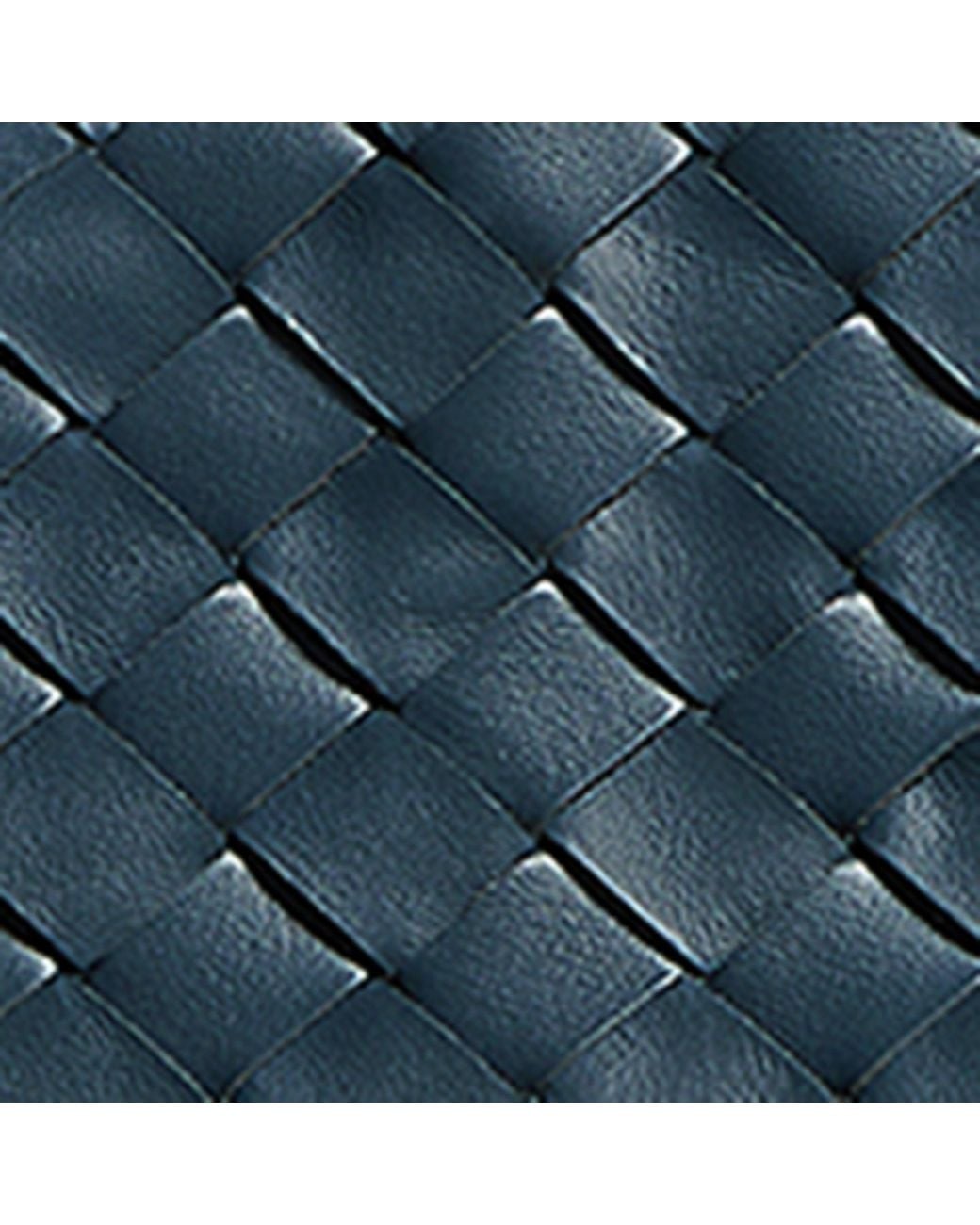 Bottega Veneta Blue Zipped Intrecciato Tote Bag for men