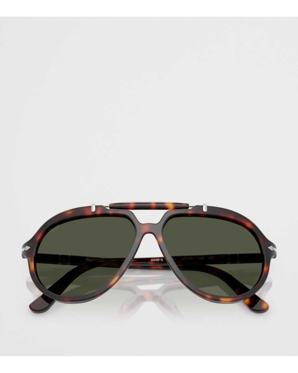 Persol Green Senna Series Pilot Sunglasses